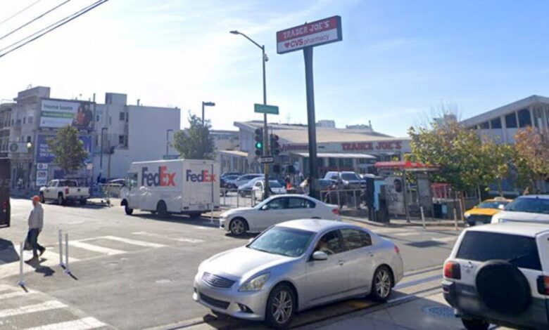 Lexus runs over SFPD officers, suspect dies