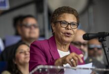 Bass returns to Boyle Heights, voters recall Palisades