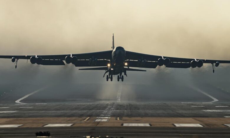 B-52 crash kills eight during test mission at Edwards B-52 crash kills eight during test mission at Edwards
