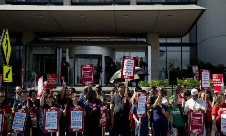 Chicago nurses vote yes to union after six firings Chicago nurses vote yes to union after six firings