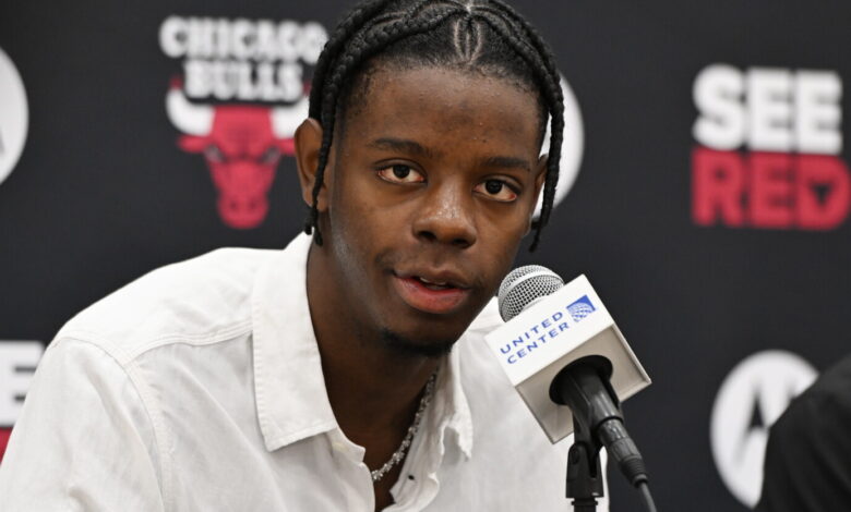 Bulls introduce Caleb Wilson as No. 4 hope
