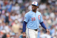 Cabrera gets rocked as Cubs surrender eight-run lead