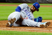 Cabrera carted off as Cubs pitching injuries mount