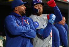 Busch splashes home run as Cubs beat Giants