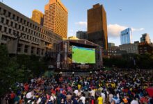 Boston cop juggles World Cup ball, wins fan hearts