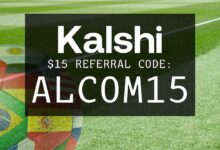 Kalshi referral code ALCOM15 promises  bonus tonight