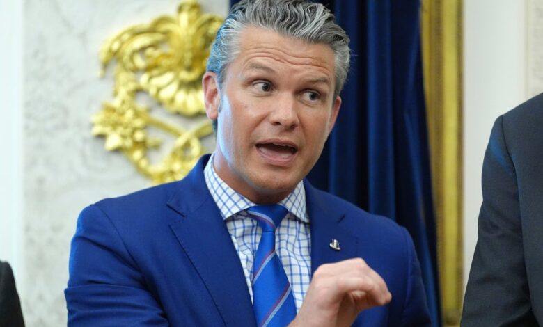 Hegseth Calls Protesters “Ingrates” as Guard Speech Turns Chaotic Hegseth Calls Protesters “Ingrates” as Guard Speech Turns Chaotic