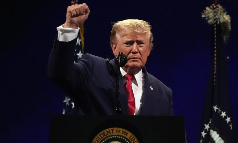 Trump’s July Fourth Speech Turns History Into His Campaign