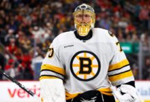 Bruins clear cap by trading Korpisalo to Rangers