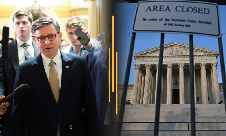 Johnson cancels House votes amid SAVE Act standoff Johnson cancels House votes amid SAVE Act standoff