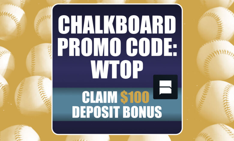 Chalkboard Promo Code WTOP: Get 0 Bonus + MLB Pick (July 27) – WTOP News