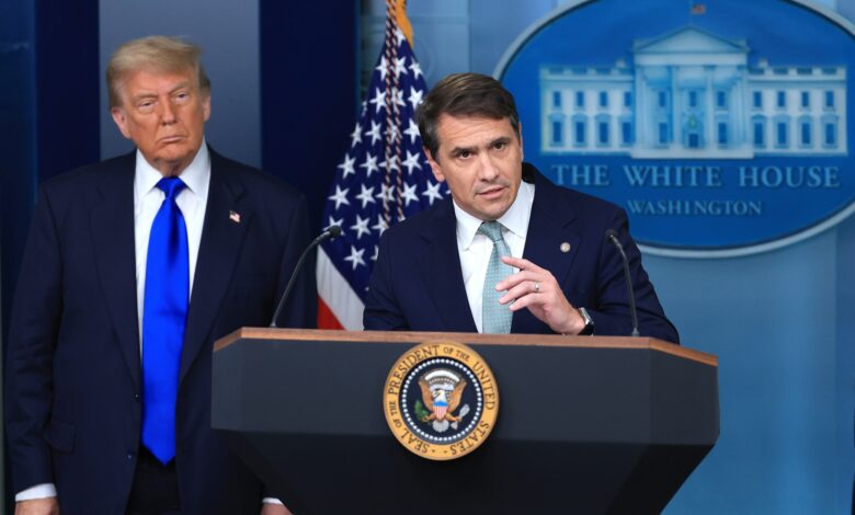 Trump says he may yank Blanche nomination, but he’d still lead Justice Department Trump says he may yank Blanche nomination, but he’d still lead Justice Department