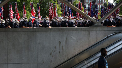 Patriot Front marches through D.C. as officials weigh free speech Patriot Front marches through D.C. as officials weigh free speech