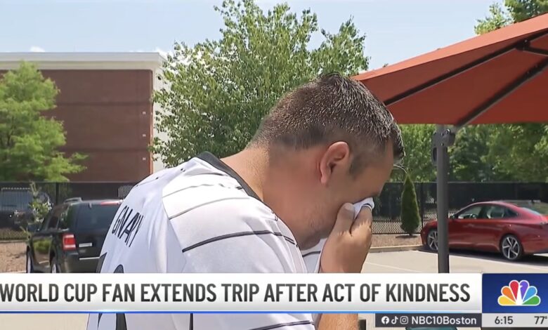German Tourist Cries in Boston Over Warm Welcome German Tourist Cries in Boston Over Warm Welcome