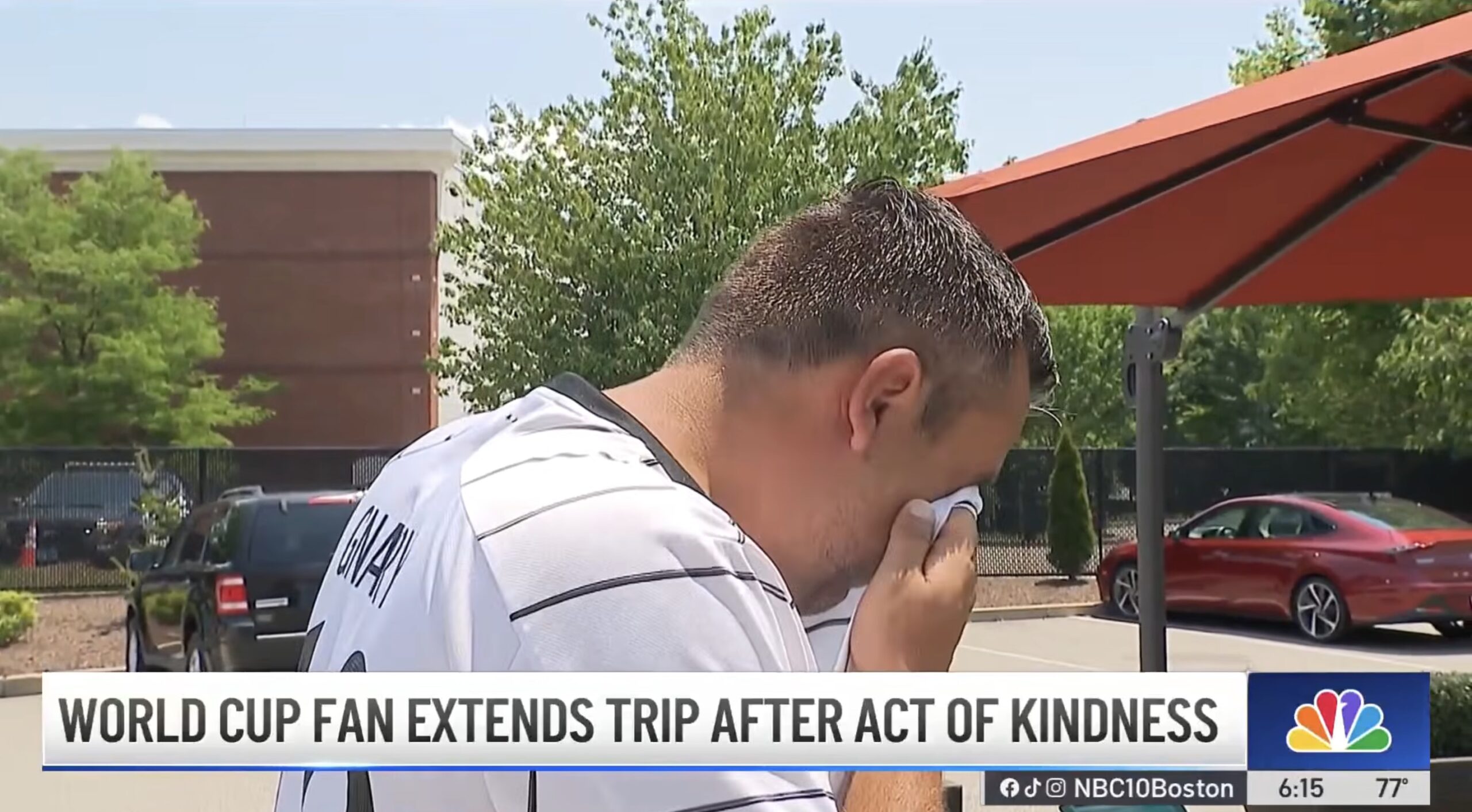 German Tourist Cries in Boston Over Warm Welcome