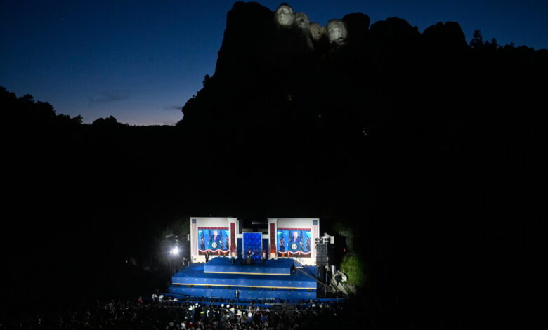Trump’s Mount Rushmore speech warns communism ahead of 250