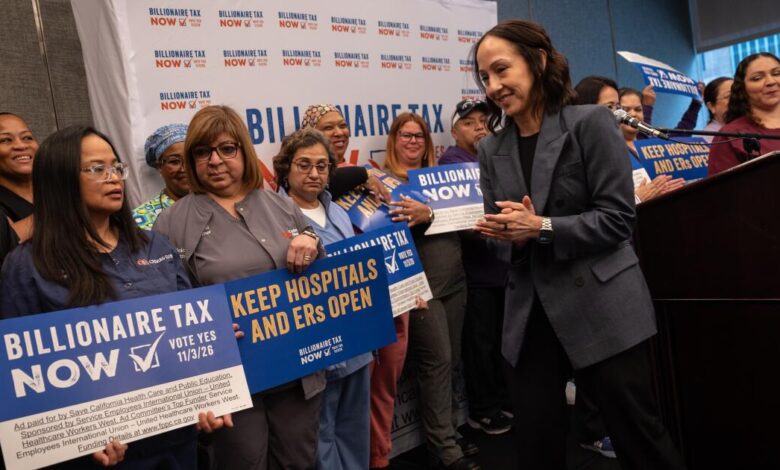 Labor organizers spearheading California billionaire tax measure rebuffed by parent union Labor organizers spearheading California billionaire tax measure rebuffed by parent union