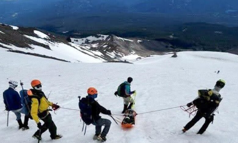Woman survives 1,500-foot fall down Mt. Shasta Woman survives 1,500-foot fall down Mt. Shasta
