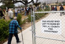 Altadena residents rally to block dense post-fire housing