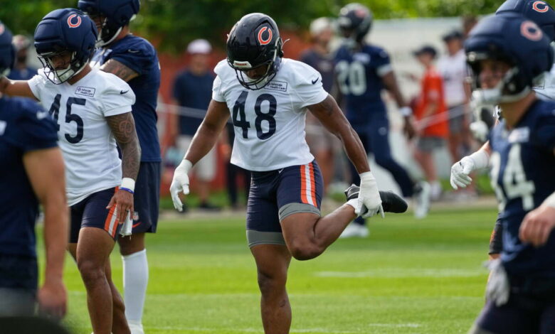 Predicting all 53 players on the Bears’ Week 1 roster