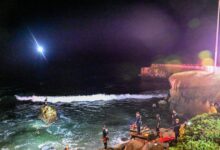 19-year-old UC Santa Cruz student ID’d as victim after car plunges off cliff into ocean