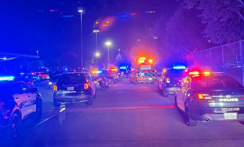 California teen killed in shooting at high school football game; suspect in custody California teen killed in shooting at high school football game; suspect in custody