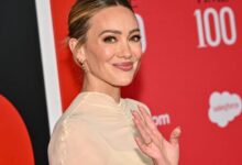 Hilary Duff ate New England clam chowder and a Dunkin’ Munchkin on stage during her Mass. concert