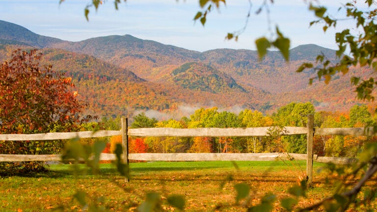 The top four fall foliage destinations in the U.S. are not in New England, according to Priceline