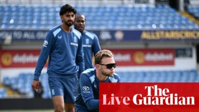 England v Pakistan: first men’s cricket Test, day one – live