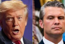 Trump Reportedly Fumes At Pete Hegseth Over Military’s Missile Shortage
