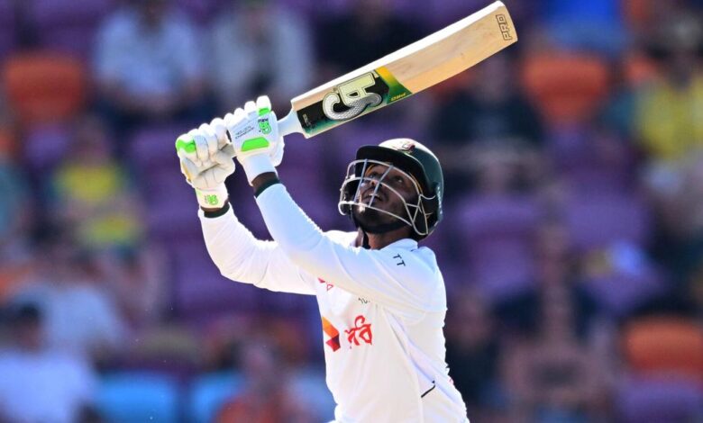 Tanzid’s 74 lifts Bangladesh to 181-2 at lunch on Day 2 of 1st cricket test against Australia