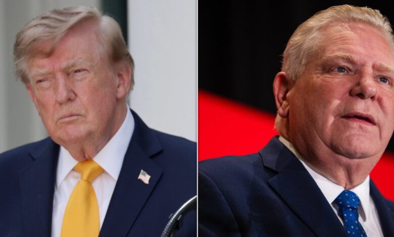 Ontario Premier Doug Ford Spars With Trump As Trade War Escalates: ‘Kiss My A**’