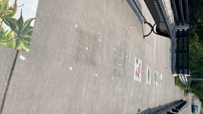 Public art tiles stolen out of sidewalk in Dedham, town says Public art tiles stolen out of sidewalk in Dedham, town says