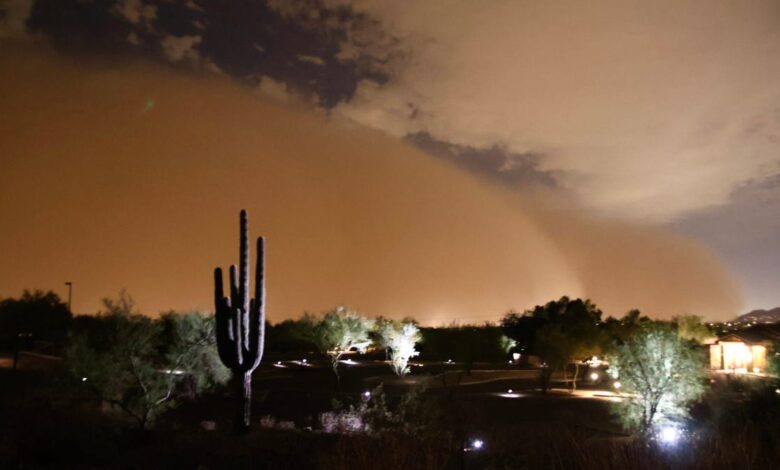 Back-to-back dust storms fill Phoenix skies with haze, make history