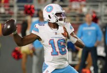 Hendon Hooker debuts with Titans in NFL preseason