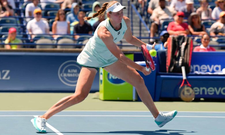 Elena Rybakina, Jessica Pegula, Coco Gauff advance at Canadian Open