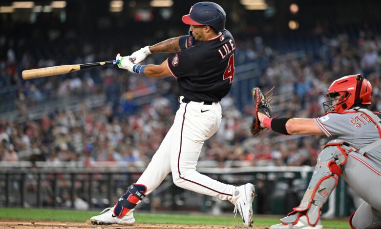 Lile and Ford homer to give the Nationals all their runs in a 5-3 victory over the Reds – WTOP News Lile and Ford homer to give the Nationals all their runs in a 5-3 victory over the Reds – WTOP News