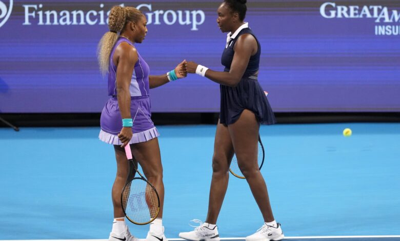 Serena and Venus Williams return to doubles and lose close match in Cincinnati – WTOP News Serena and Venus Williams return to doubles and lose close match in Cincinnati – WTOP News