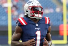 A.J. Brown tried to get Drake Maye into Patriots preseason game vs. Colts