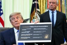 Trump Moves to Scale Back Childhood Vaccines Over Conspiracy Theory