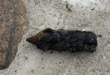 Watch: A military ordnance washed up in Orleans. First responders blew it up.