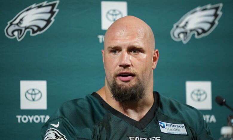 Eagles All-Pro offensive lineman Lane Johnson says his 14th season will ‘probably’ be his last – WTOP News