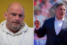 John Fetterman Says He’d Never Campaign Against Republican Senator Because He’s ‘My Friend’