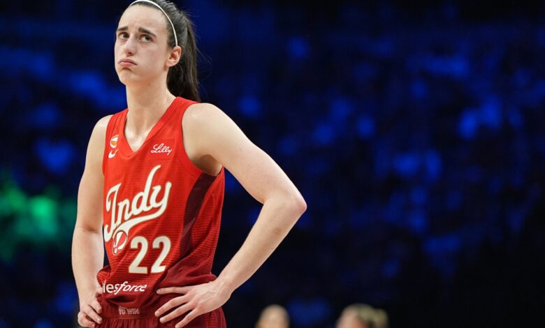 Caitlin Clark blames herself for missed free throws, late turnover in Fever’s OT loss to Aces – WTOP News