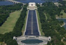 DOJ moves to drop case against Olympian, says damage to reflecting pool from ‘flawed installation’