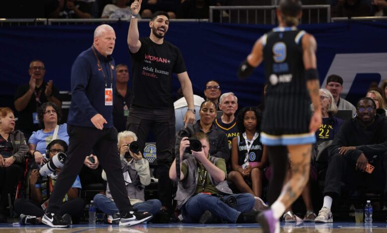 Enes Kanter Freedom banned by Chicago Sky after altercation with Natasha Cloud
