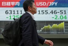 Asian stocks are mixed as yen jumps against the dollar, while oil prices slip – WTOP News