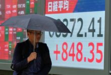 Asian shares mostly rise after AI leads rally on Wall Street – WTOP News