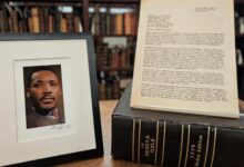 Intern at Virginia seminary finds original draft of letter by Martin Luther King Jr. – WTOP News