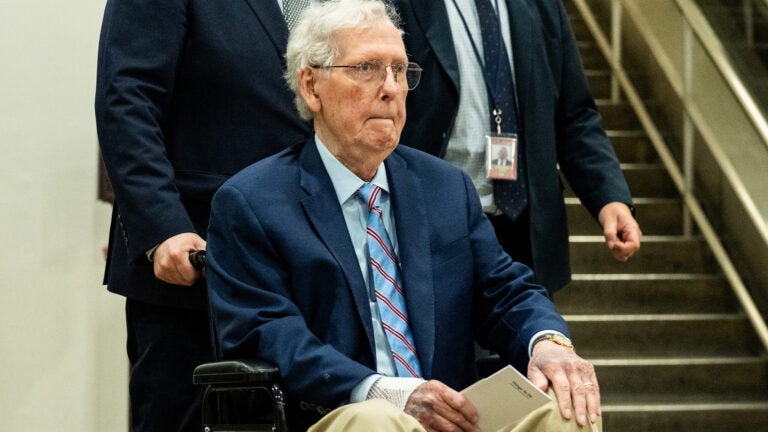 McConnell announces discharge from rehabilitation center